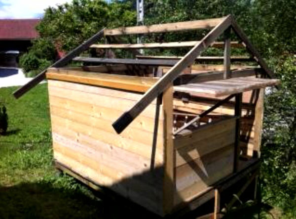charpente cabane