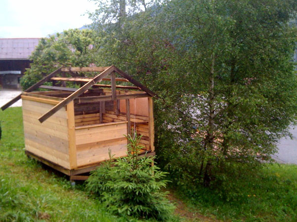 construction cabane