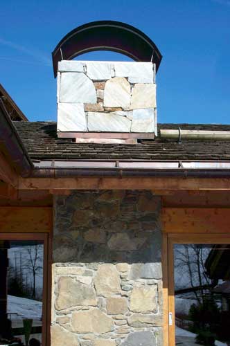 cheminée chalet