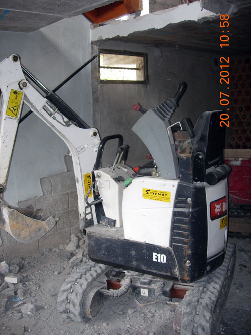 démolition intérieur