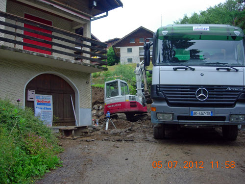 terrassement camion
