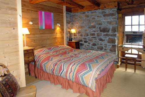 chambre vieux chalet